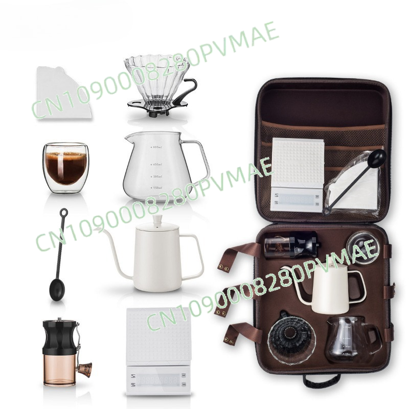 Coffee Equipment Pour Over - Conjunto de café para preparo manual,