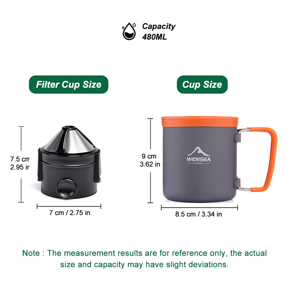 Conjunto de Utensílios de Mesa - Coffee Equipment For Camping avaliação e preço