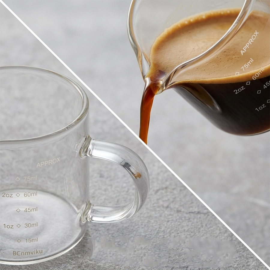 Copo de espresso com graduação - Espresso Shot Glass avaliação e preço