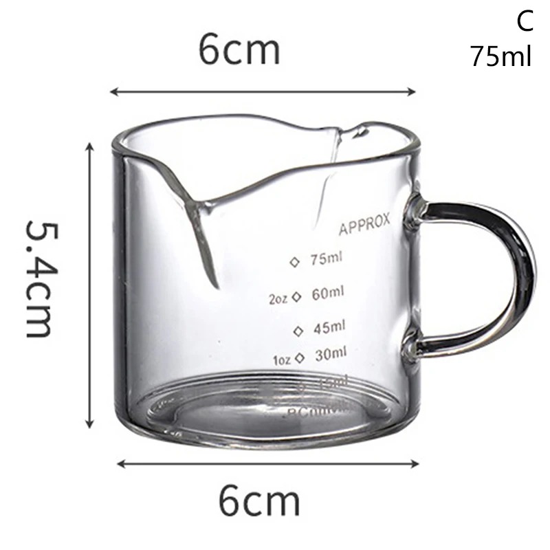 1/2 peças de xícaras de espres - Espresso Shot Glass avaliação e preço
