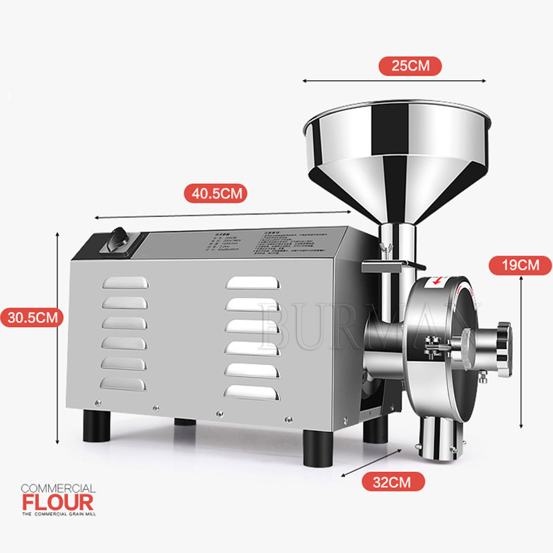 Moedor de especiarias comercia - Coffee Grinder Burr Flat avaliação e preço