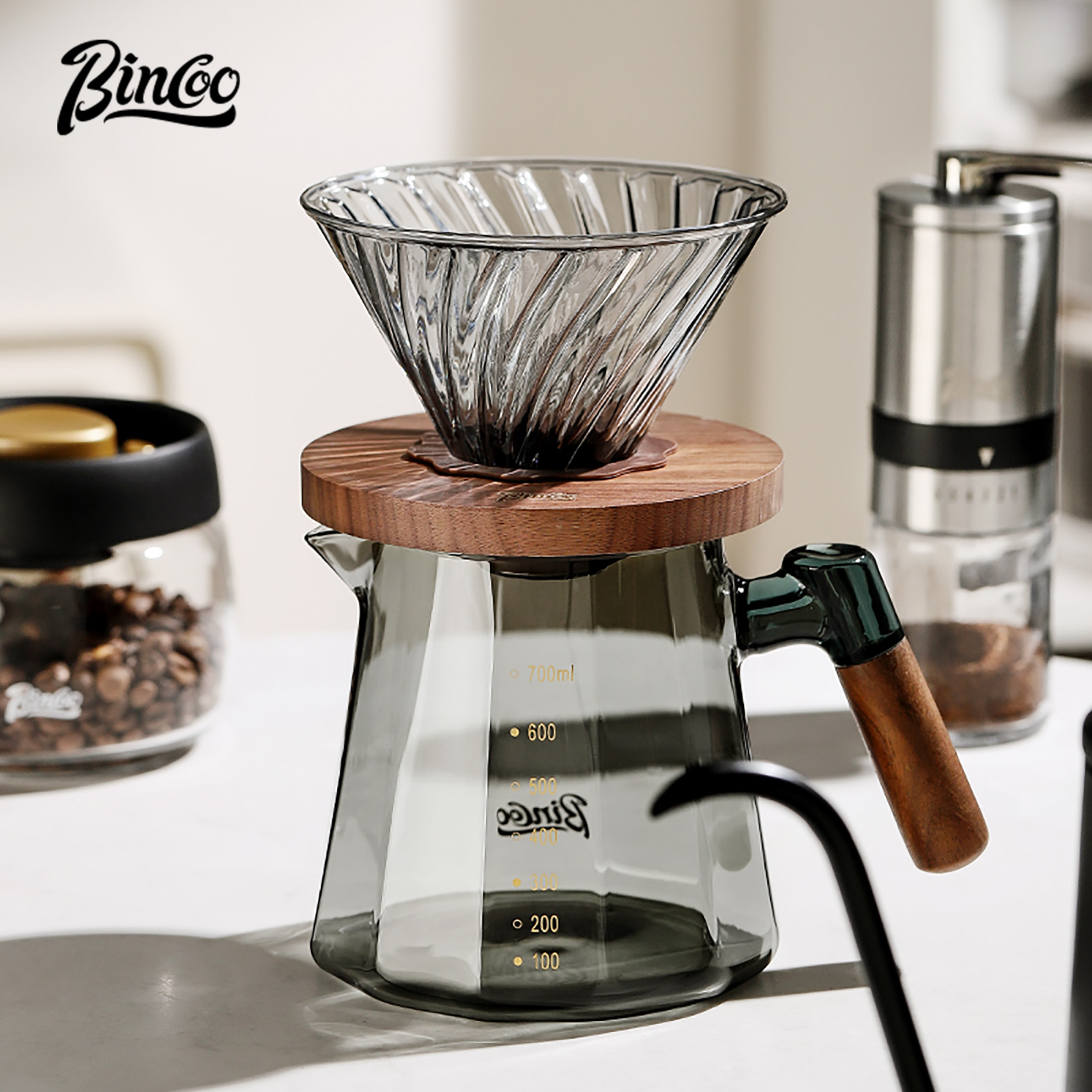 Bincoo despeje sobre cafeteira - Coffee Equipment Pour Over avaliação e preço