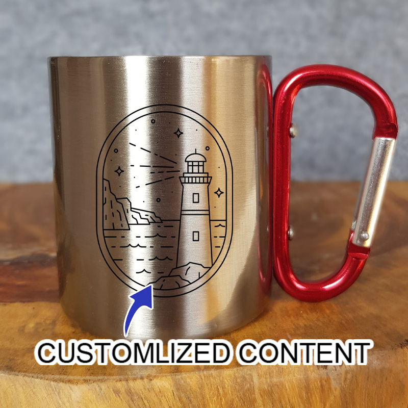 Caneca de camping em aço inoxi - Coffee Equipment For Camping avaliação e preço